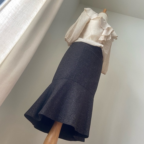 Feminine Tweed Café Skirt ☕️ - Picture 7 of 9